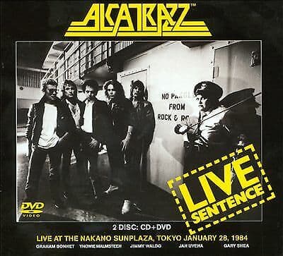 Alcatrazz : Live Sentence CD Album with DVD 2 Discs (2016) Region 2