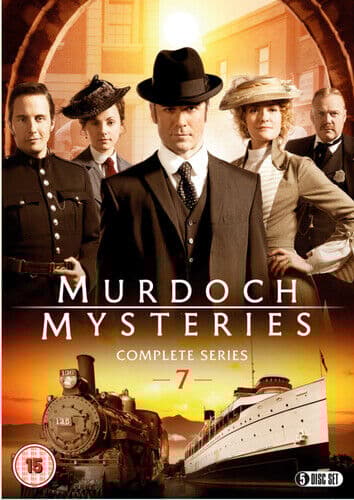 Murdoch Mysteries: Complete Series 7 DVD (2016) Yannick Bisson Cert 15 5 Discs Region 2
