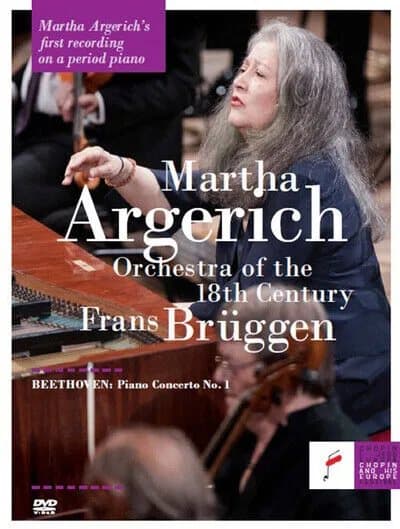 Martha Argerich: Piano ConCerto No. 1 DVD (2015) Ludwig van Beethoven Cert E Region 2