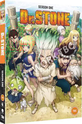 Dr. Stone: Season One DVD (2022) Shinya Iino Cert 12 4 Discs Region 2