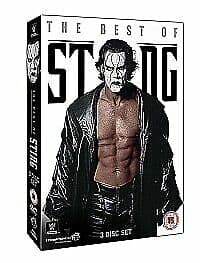 WWE: The Best of Sting DVD (2014) Sting Cert 15 3 Discs Region 2