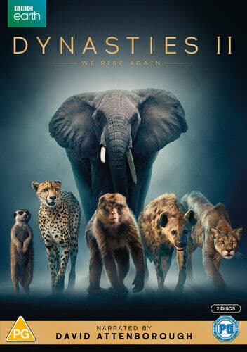 Dynasties II DVD (2022) David Attenborough Cert PG 2 Discs Region 2