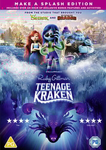 Ruby Gillman, Teenage Kraken DVD (2023) Kirk DeMicco Cert PG Region 2