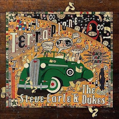 Steve Earle and The Dukes : Terraplane CD Deluxe Album with DVD 2 Discs (2015) Region 2