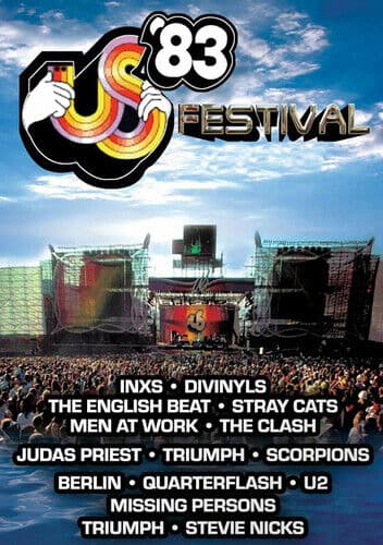 US Festival 1983 DVD (2014) INXS Cert E Region 2