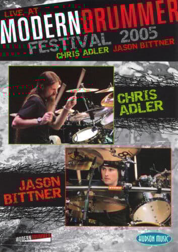 Chris Adler and Jason Bittner: Modern Drummer Festival DVD (2006) Chris Adler Region 2