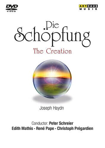 Die Schopfung DVD (2017) Peter Schreier Cert E Region 2