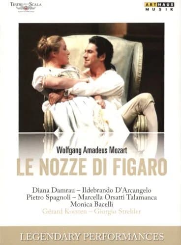 Le Nozze Di Figaro: Teatro Alla Scala (Korsten) DVD (2015) Giorgio Strehler Region 2