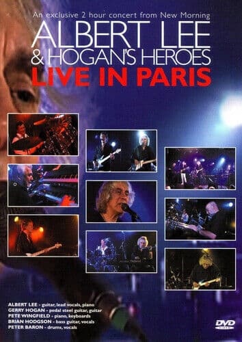 Albert Lee and Hogan’s Heroes: Live in Paris DVD (2013) Albert Lee Cert E Region 2