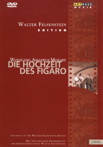 The Marriage of Figaro: Komische Opera Berlin (Felsenstein) DVD (2009) Walter Region 2