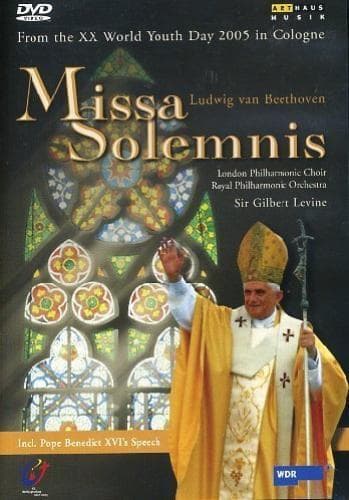 Beethoven: Missa Solemnis - Cologne Cathedral DVD (2005) Michael Cox Cert E Region 2