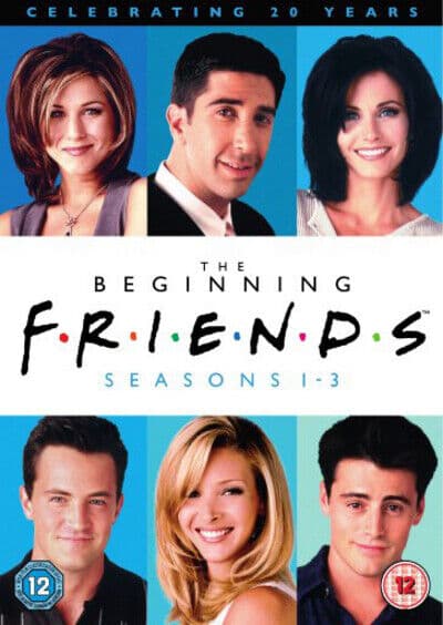 Friends: The Beginning - Seasons 1-3 DVD (2014) David Schwimmer Cert 12 12 Region 2