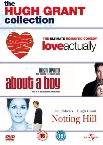 Hugh Grant Collection DVD (2006) Alan Rickman, Curtis (DIR) Cert 15 3 Discs Region 2
