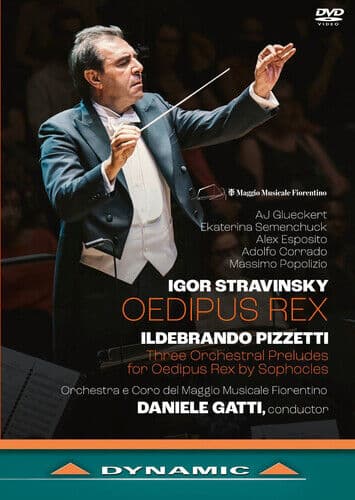 Igor Stravinsky: Oedipus Rex/Ildebrando Pizzetti: Three… DVD (2023) Cert TBC Region 2