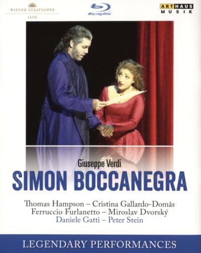 Simon Boccanegra: Wiener Staatsoper (Gatti) DVD (2015) Daniele Gatti Cert E Region 2