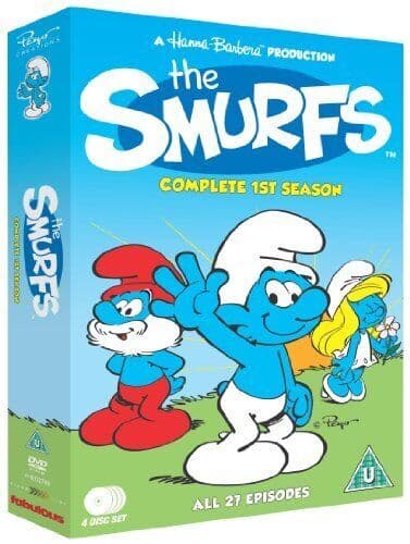 The Smurfs: Complete Season One DVD (2010) Joseph Barbera Cert U 4 Discs Region 2