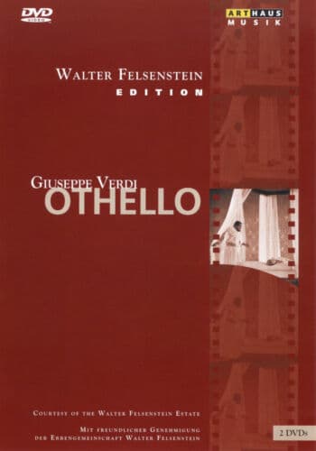 Otello: Walter Felsenstein Edition DVD (2009) Walter Felsenstein Cert E Region 2