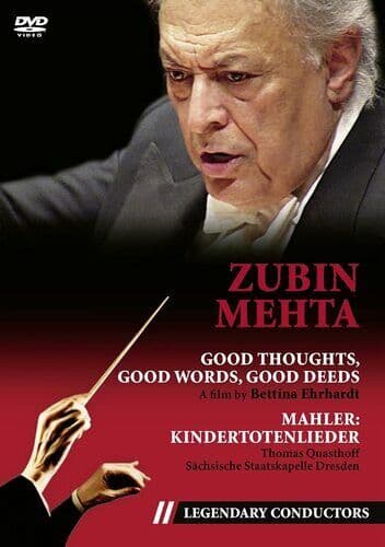 Zubin Mehta: Good Thoughts, Good Words, Good Deeds DVD (2021) Cert E Region 2