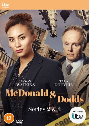 McDonald & Dodds: Series 2 & 3 DVD (2022) Jason Watkins Cert 12 3 Discs Region 2