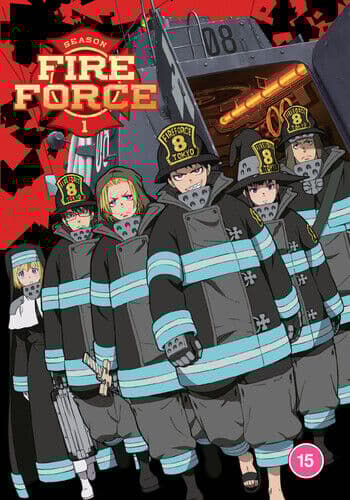 Fire Force: Season 1 Blu-Ray (2022) Yuki Yase Cert 15 4 Discs Region 2