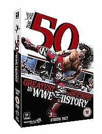WWE: The 50 Greatest Finishing Moves in WWE History DVD (2013) The Rock Cert 12 Region 2