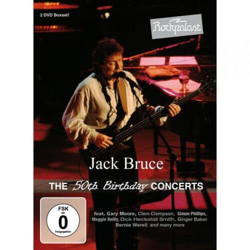 Jack Bruce: The 50th Birthday ConCerts DVD (2014) Jack Bruce Cert E 2 Discs Region 2