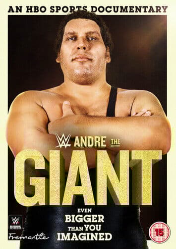 WWE: Andre the Giant DVD (2019) Andre the Giant Cert 15 Region 2