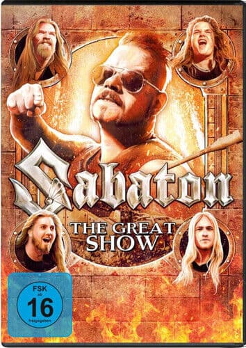 Sabaton: The Great Show DVD (2021) Sabaton Cert E 2 Discs Region 2