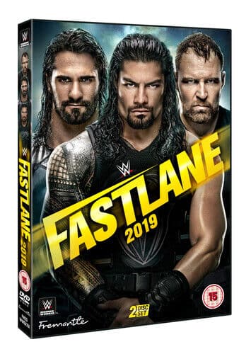 WWE: Fastlane 2019 DVD (2019) Dean Ambrose Cert 15 2 Discs Region 2