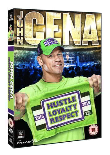 WWE: John Cena - Hustle, Loyalty, Respect DVD (2019) John Cena Cert 15 2 Discs Region 2