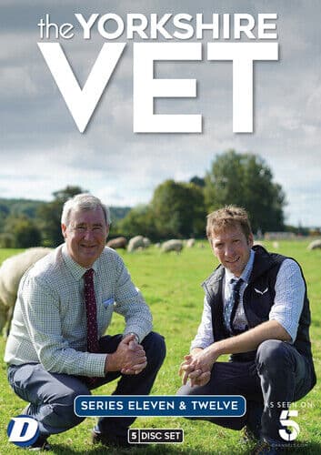 The Yorkshire Vet: Series 11 & 12 DVD (2022) Melanie Darlaston Cert E 5 Discs Region 2