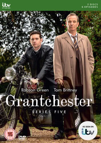 Grantchester: Series Five DVD (2020) Robson Green Cert 15 2 Discs Region 2