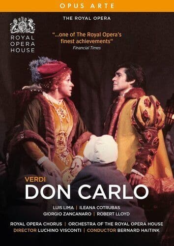 Don Carlo: The Royal Opera House (Haitink) DVD (2022) Luchino Visconti Cert E Region 2