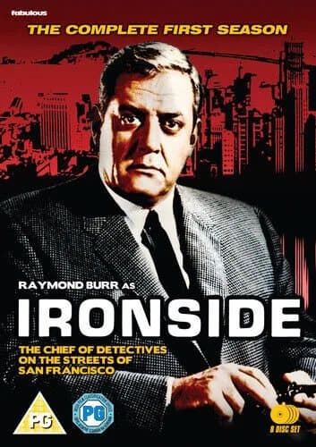 Ironside: Season 1 DVD (2015) Raymond Burr Cert PG 8 Discs Region 2