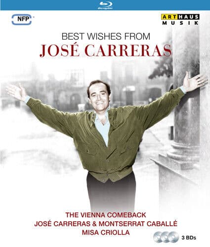 Best Wishes from Jos? Carreras DVD (2016) Jesus Gabriel Segade Cert E 3 Discs Region 2