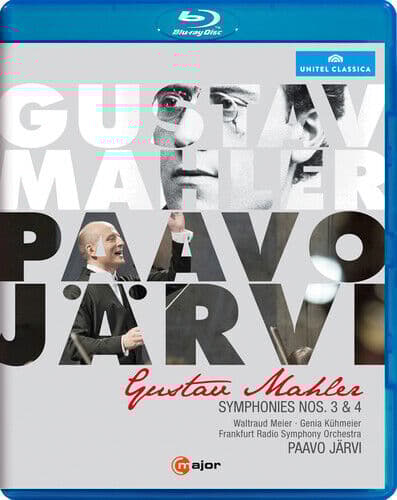 Mahler: Symphonies Nos. 3 and 4 Blu-Ray (2015) Paavo J?rvi Cert E Region 2