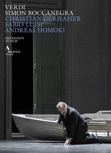 Simon Boccanegra: Opernhaus Z?rich (Luisi) DVD (2021) Andreas Homoki Cert E Region 2