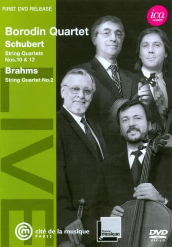 Borodin Quartet: Schubert/Brahms DVD (2011) Borodin Quartet Cert E Region 2