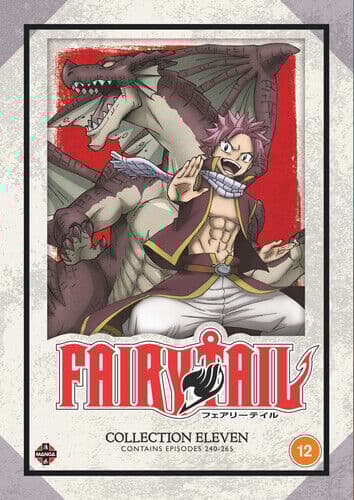 Fairy Tail: Collection 11 DVD (2021) Shinji Ishihira Cert 12 4 Discs Region 2