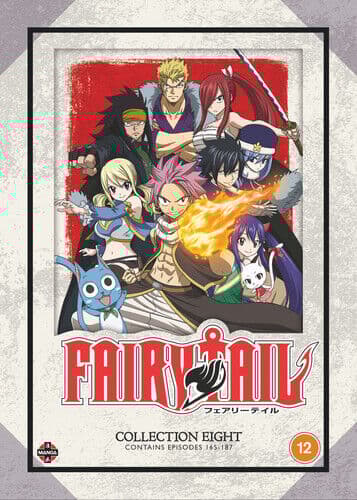 Fairy Tail: Collection 8 DVD (2020) Shinji Ishihira Cert 12 4 Discs Region 2