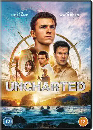 Uncharted DVD (2022) Tom Holland, Fleischer (DIR) Cert 12 Region 2