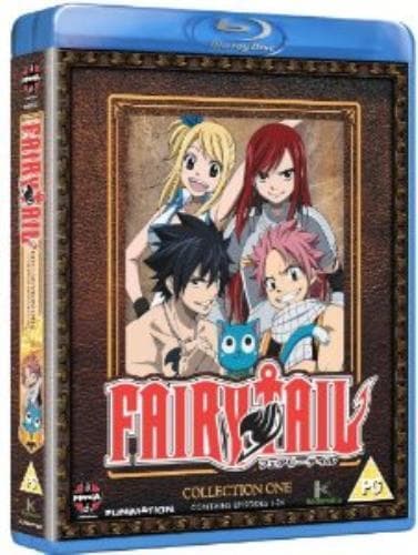 Fairy Tail: Collection 1 DVD (2014) Shinji Ishihira Cert PG 4 Discs Region 2