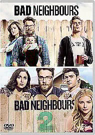 Bad Neighbours/Bad Neighbours 2 DVD (2016) Seth Rogen, Stoller (DIR) Cert 15 2 Region 2