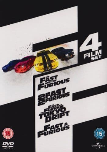 Fast & Furious Collection DVD (2009) Lucas Black, Lin (DIR) Cert 15 4 Discs Region 2