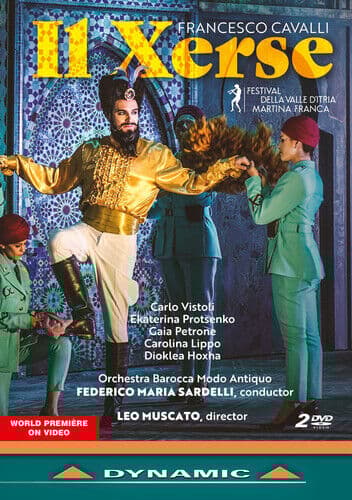 Il Xerse: Valle D’Itria Festival (Sardelli) DVD (2023) Federico Maria Sardelli Region 2