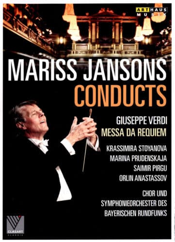 Verdi: Messa Da Requiem DVD (2014) Mariss Jansons Cert E Region 2