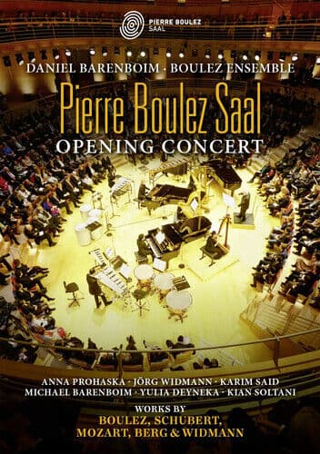 Pierre Boulez Saal: Opening ConCert (Barenboim) DVD (2020) Daniel Barenboim Region 2
