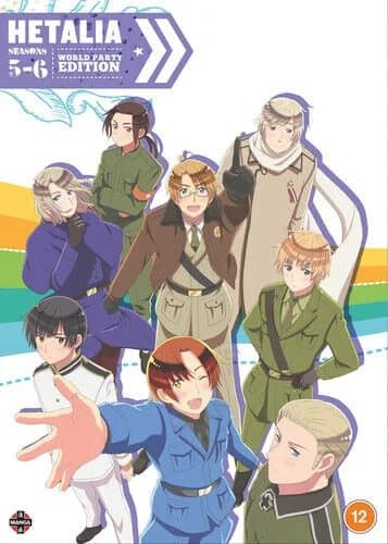 Hetalia World Party: Seasons Five and Six DVD (2021) Bob Shirohata Cert 12 2 Region 2