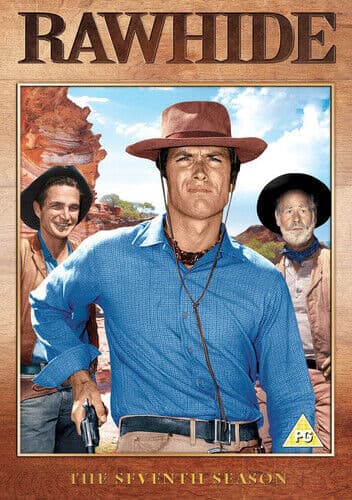 Rawhide: The Seventh Season DVD (2018) Clint Eastwood Cert PG 8 Discs Region 2