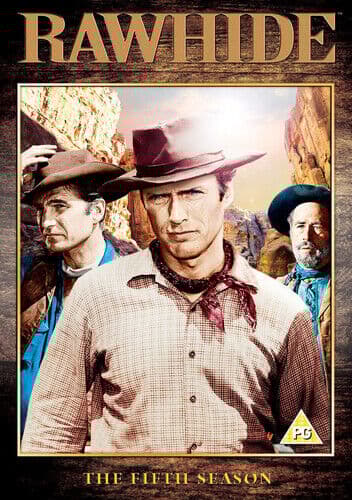 Rawhide: The Fifth Season DVD (2018) Clint Eastwood Cert PG 8 Discs Region 2